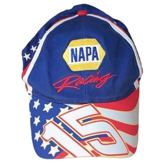 𝅺NAPA Racing #15 Michael Waltrip Vintage Nascar Hat - Picture 1 of 6